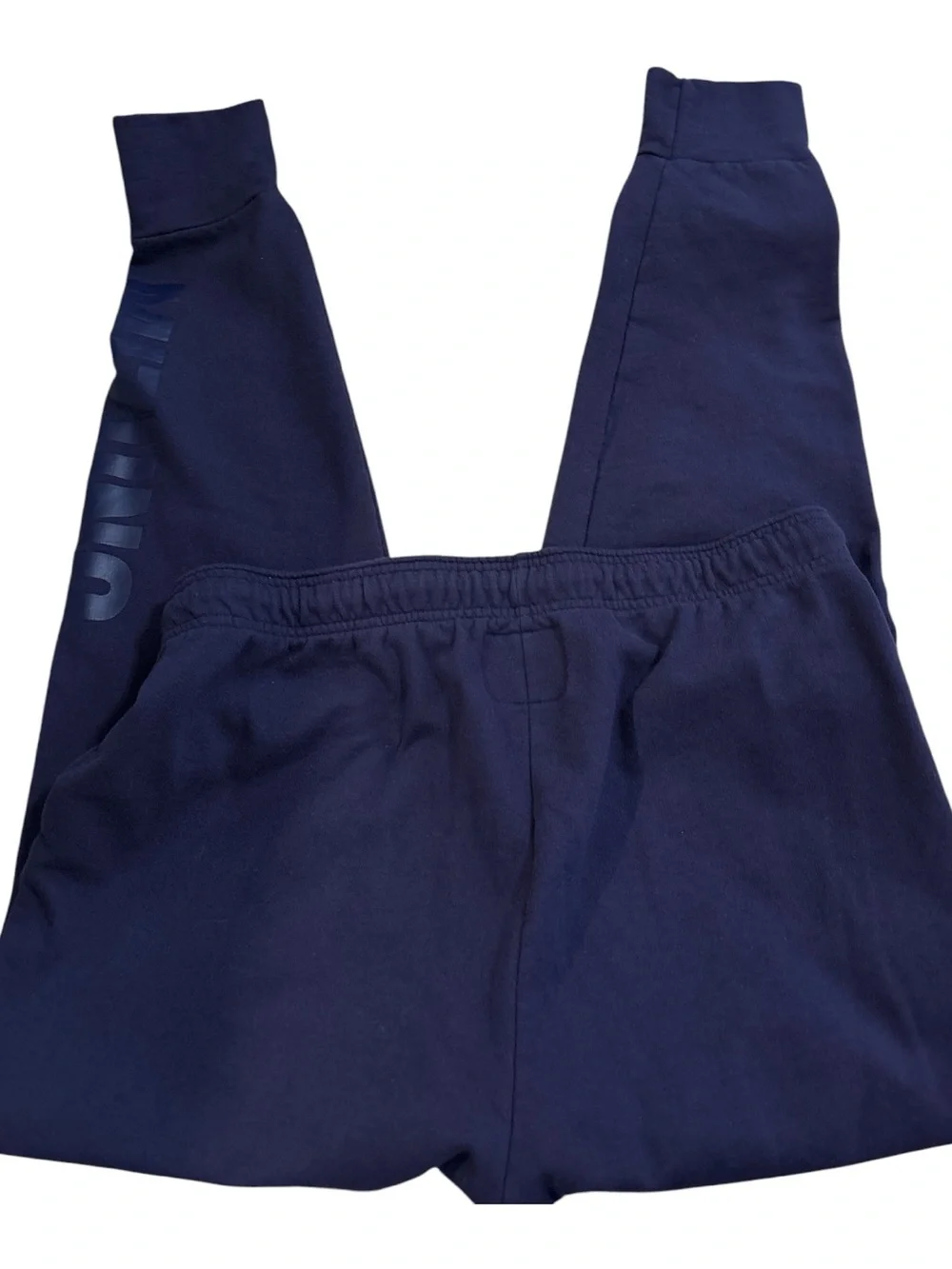 Mizuno Athletic Joggers - Navy and Heather Gray